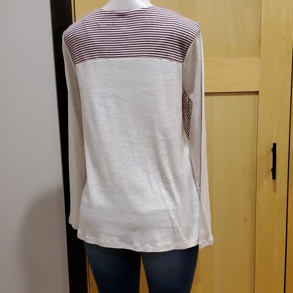 J. Jill striped top - Picture 3 of 4